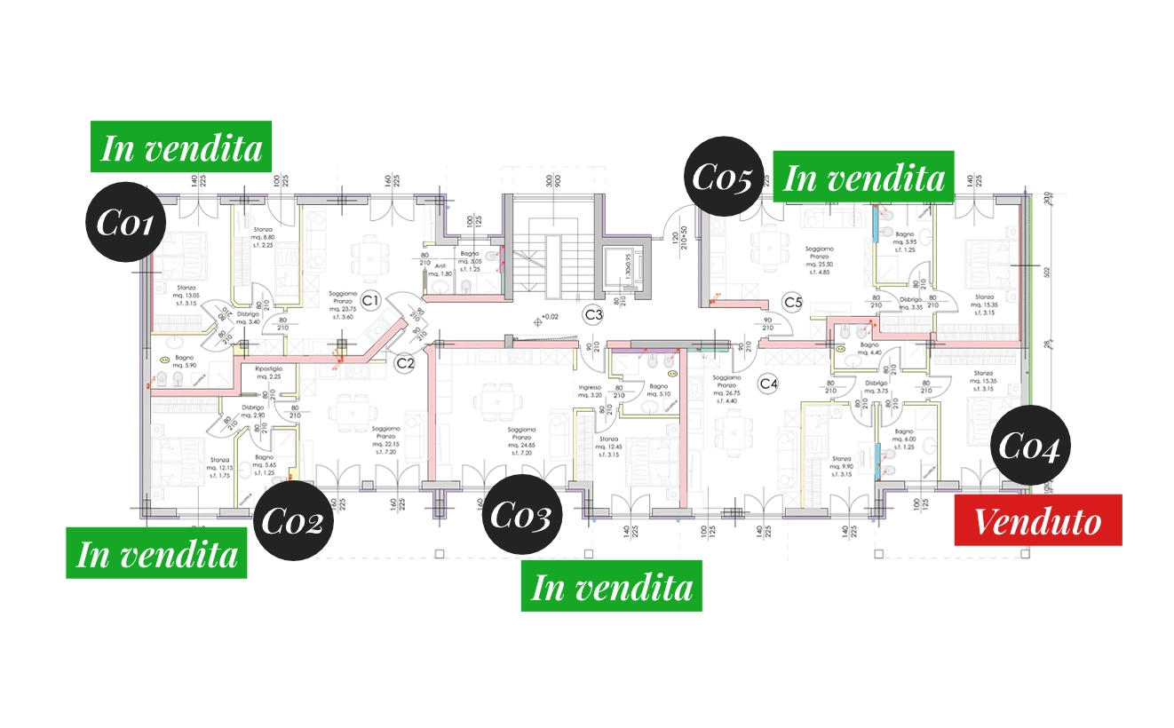 Palazzina C Piano Terra