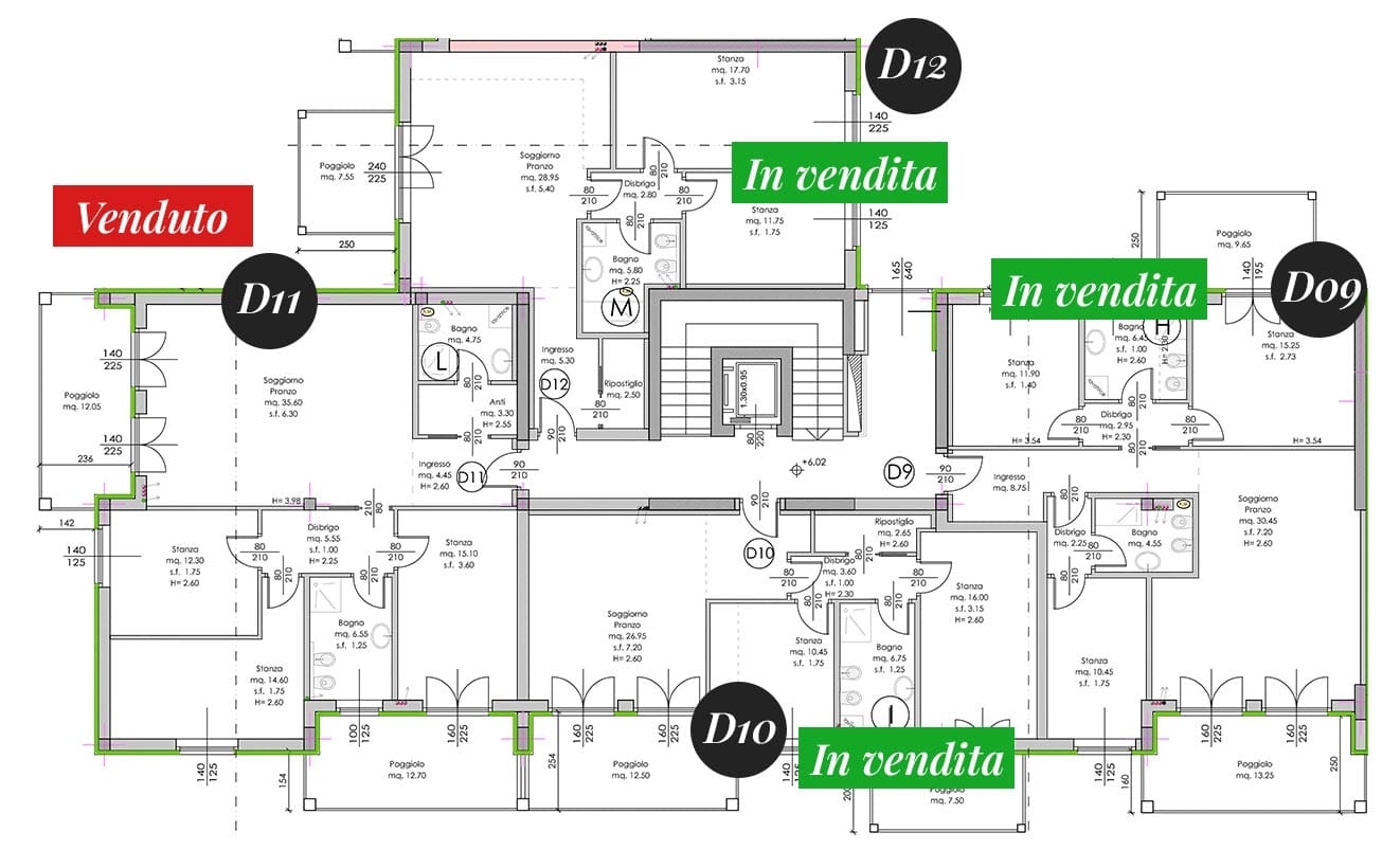 Palazzina D Secondo Piano