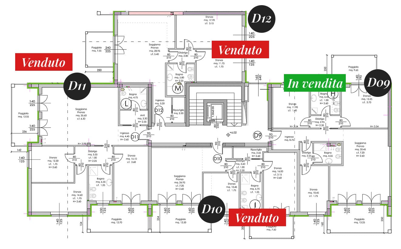 Palazzina D Secondo Piano